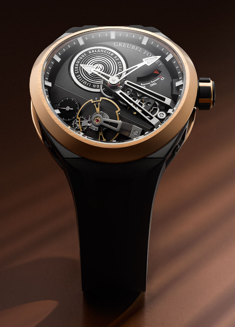 Review Greubel Forsey Balancier Convexe S² black ceramic with red gold Replica Watch